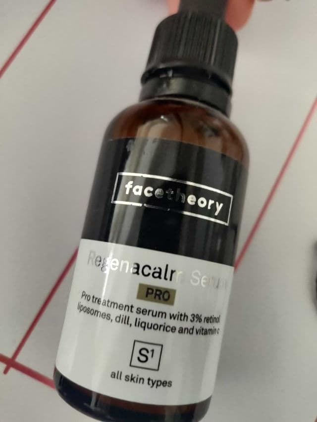 facetheory Regenacalm 2% Retinol and Vitamin C Serum review photo by AA31