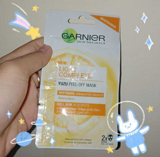 Garnier Light Complete Multi-Action Whitening Peel-off Mask review photo by AuroraVioleta