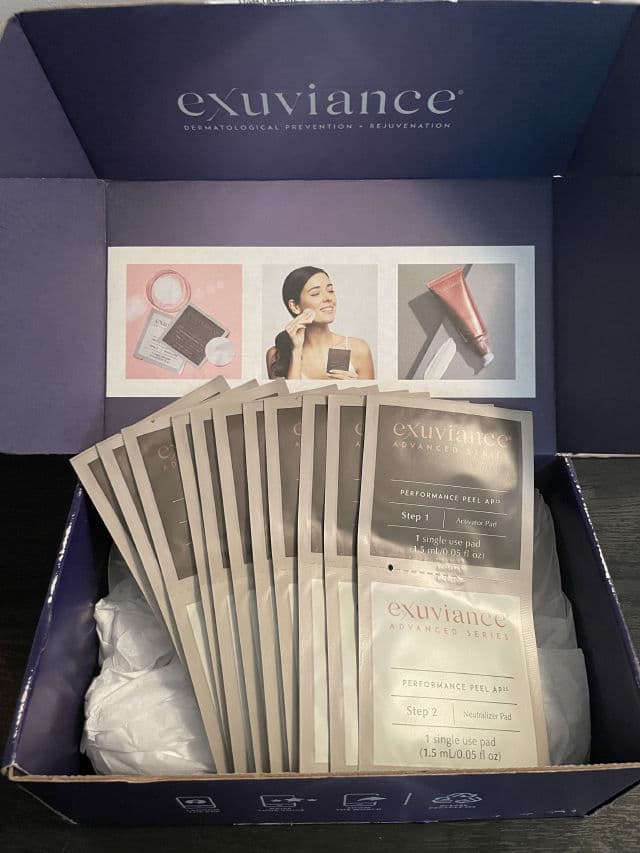 Exuviance Performance Peel AP25 Special Limited Edition 10-Year Anniversary Care with Pride Packaging review photo by PrincessOnABudget