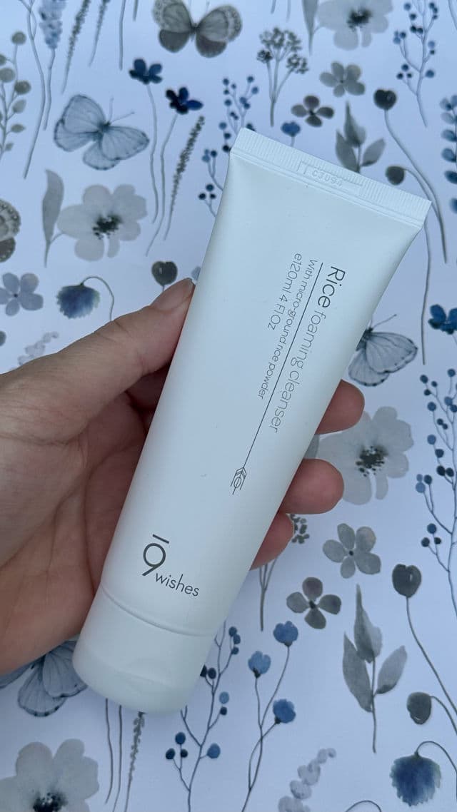 9Wishes Rice Foaming Cleanser review photo by PrincessOnABudget