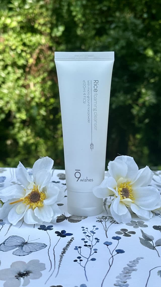 9Wishes Rice Foaming Cleanser review photo by PrincessOnABudget