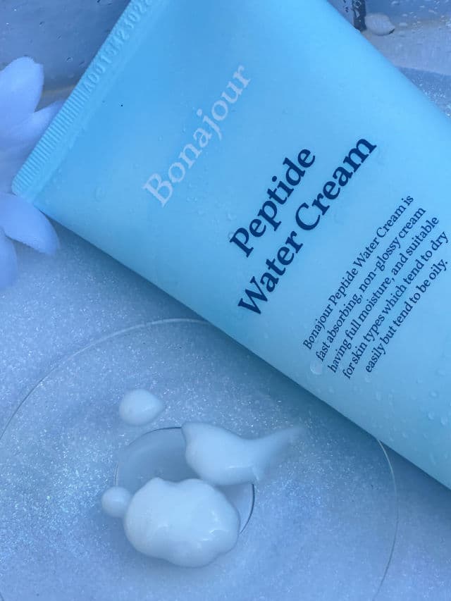 Bonajour Peptide Water Cream review photo by PrincessOnABudget