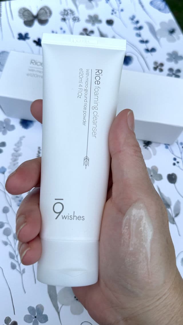 9Wishes Rice Foaming Cleanser review photo by PrincessOnABudget