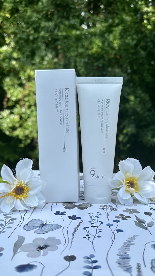 9Wishes Rice Foaming Cleanser review photo by PrincessOnABudget