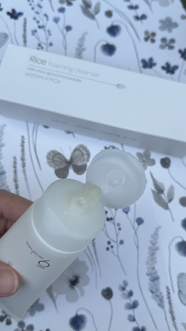 9Wishes Rice Foaming Cleanser review photo by PrincessOnABudget