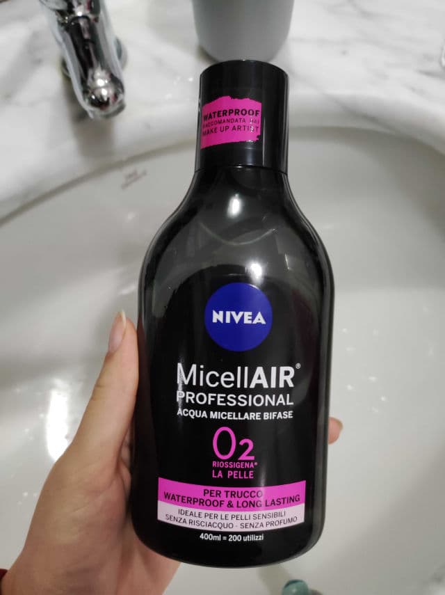 Nivea Micellair Professional Micellar Eye Make-Up Remover review photo by gretaskincare