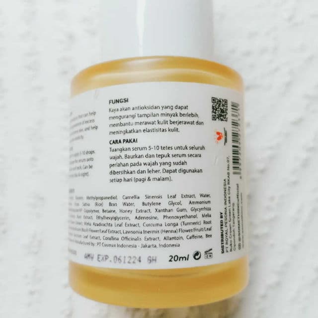 Somethinc 60% Vita Propolis + Bee Venom Glow Serum review photo by omeitya