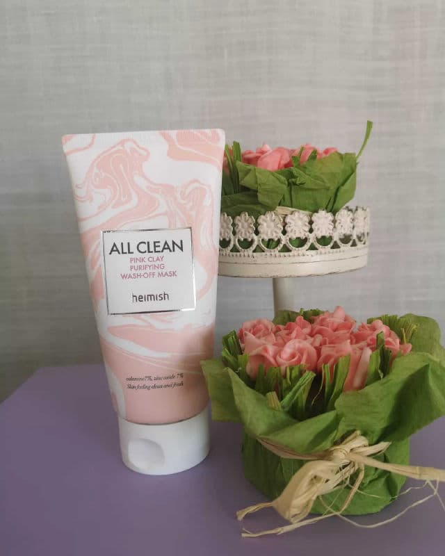 Heimish All Clean Pink Clay Purifying Wash Off Mask review photo by Piandpotis