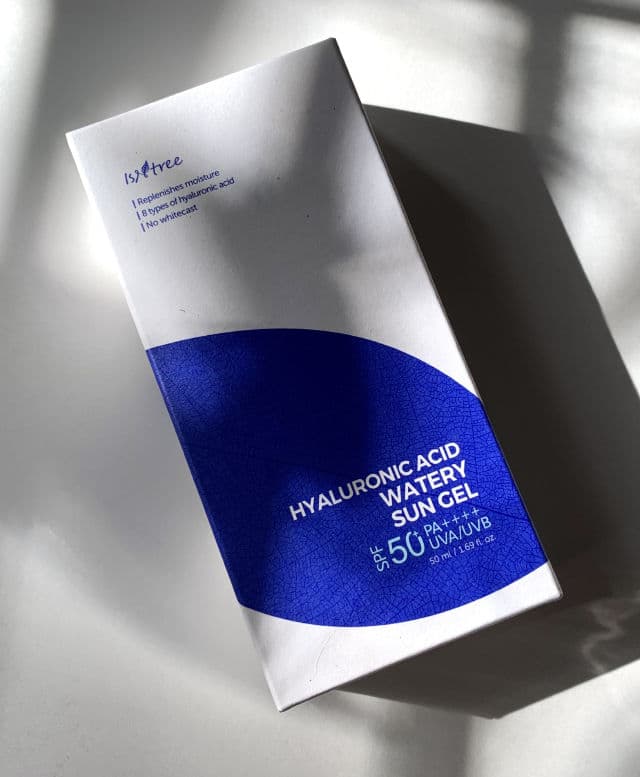 ISNTREE Hyaluronic Acid Watery Sun Gel SPF50+ PA++++ review photo by Funthingsnstuff