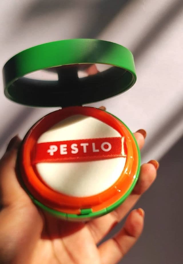 Pestlo Saferecipe No Sebum Grinding Sun Pact SPF 50+ PA+++ review photo by berrie