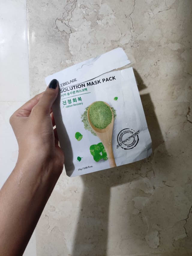 LEBELAGE Aloe Solution Mask Pack review photo by berrie
