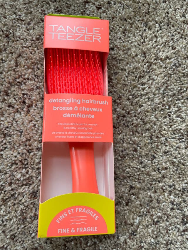 AOA Studio Steel Bristles Wooden Travel Hair Brush review photo by brandipicks