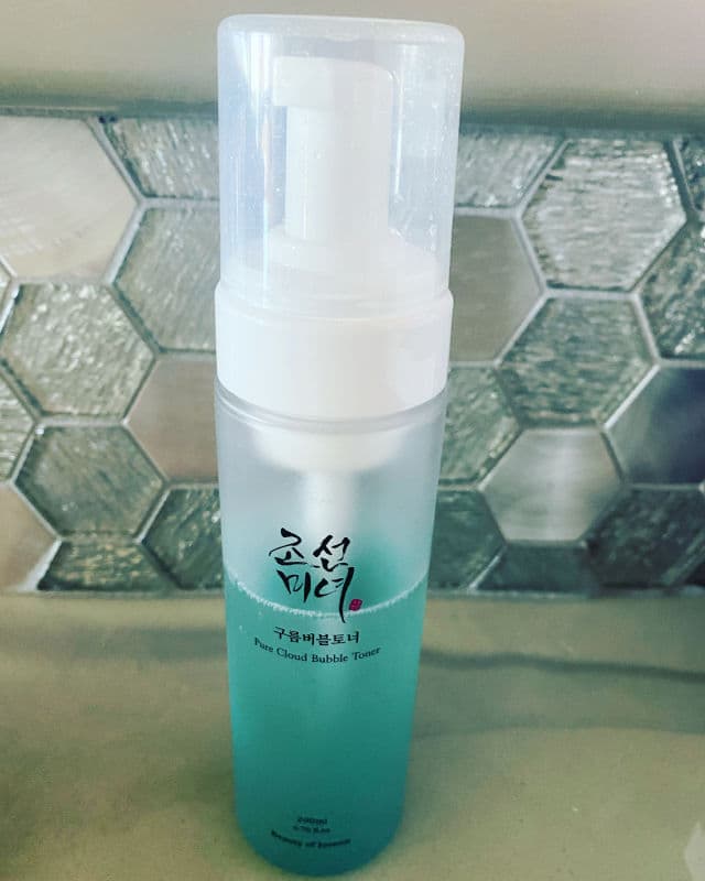 BEAUTY OF JOSEON Pure Cloud Bubble Toner review photo by Kbeautyftw
