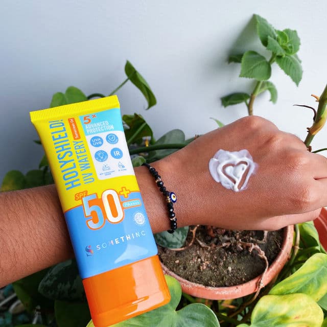 Somethinc Holyshield! UV Watery Sunscreen Gel SPF 50+ PA++++ review photo by auditingskincare