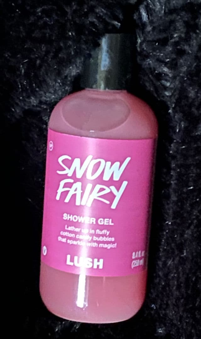 LUSH Snow Fairy Shower Gel review photo by Baroness