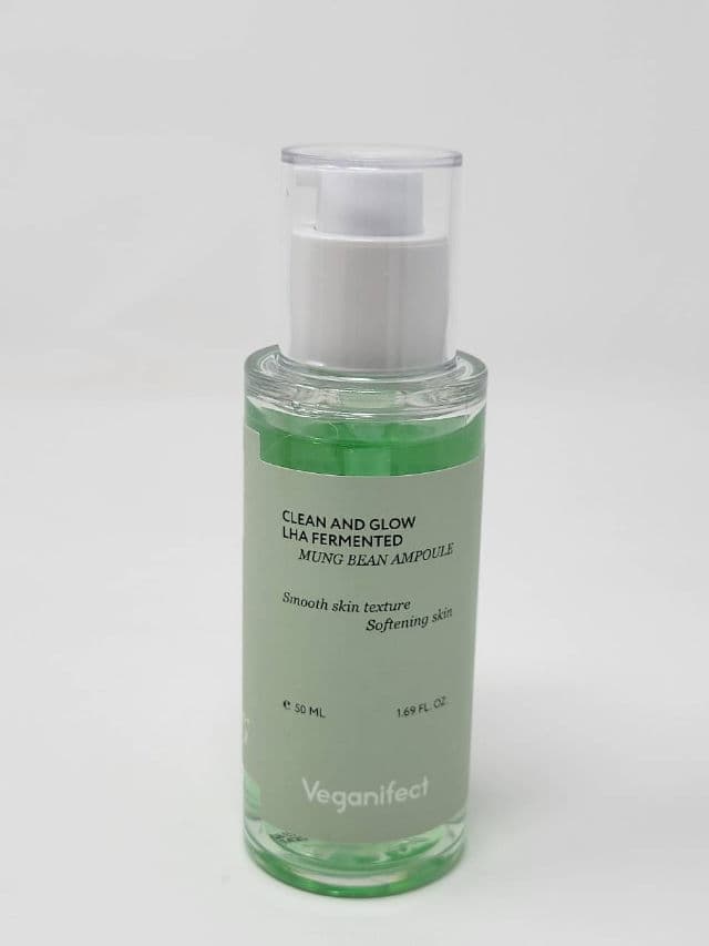 Veganifect. Clean and Glow LHA Fermented Mung Bean Ampoule review photo by GlowMai2