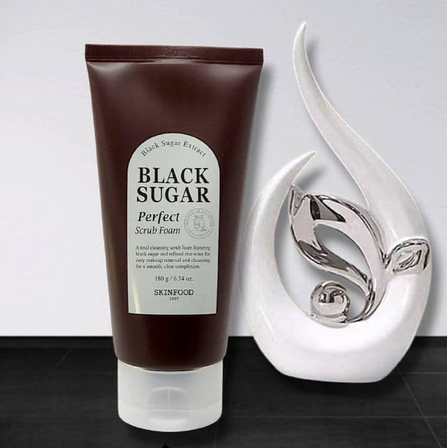 SKINFOOD Black Sugar Perfect Scrub Foam review photo by GlowMai2