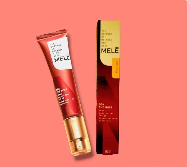 MELĒ Skincare Dew The Most Sheer Moisturizer SPF 30 Broad Spectrum Sunscreen review photo by GlowMai2