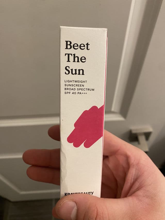 Krave Beauty Beet The Sun SPF 40 PA+++ review photo by rainerallon