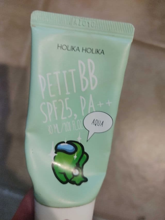 HOLIKA HOLIKA Shimmering SPF45 PA+++ review photo by okaasanbeauty