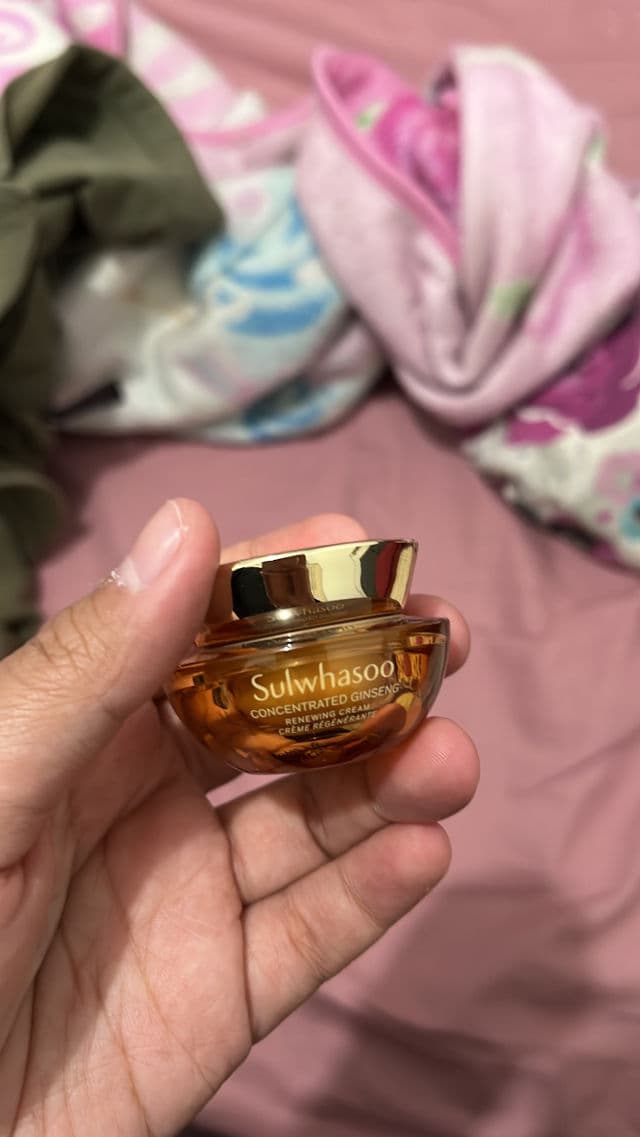 Sulwhasoo Concentrated Ginseng Renewing Cream Classic EX	 review photo by rahmihz
