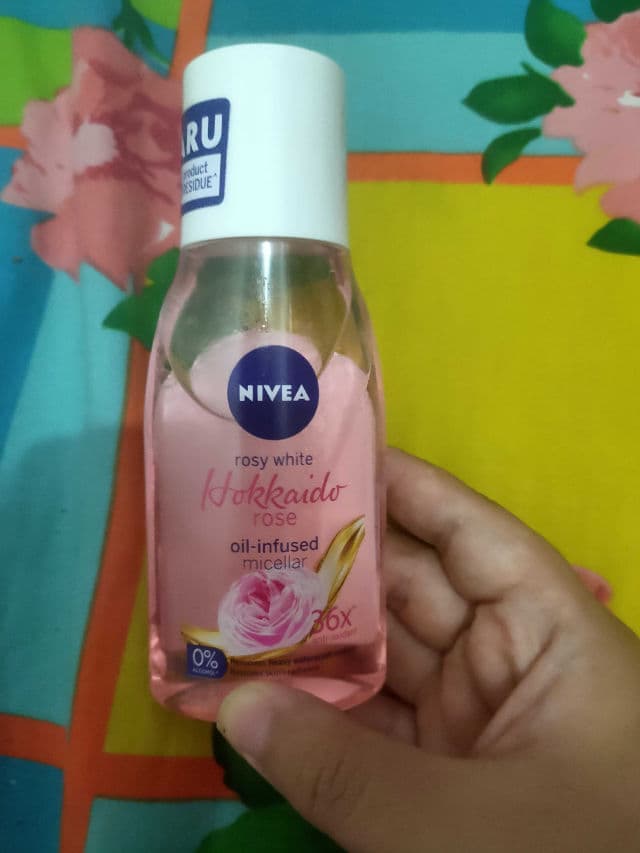Nivea Rosy White Hokkaido Rose Micellar Water 36x Anti-Oxidant review photo by carolinachuby
