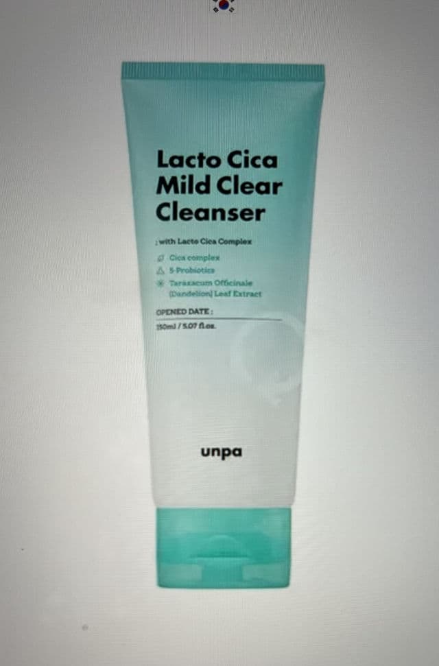 Unpa Lacto Cica Mild Clear Cleanser review photo by Spicesofbeauty