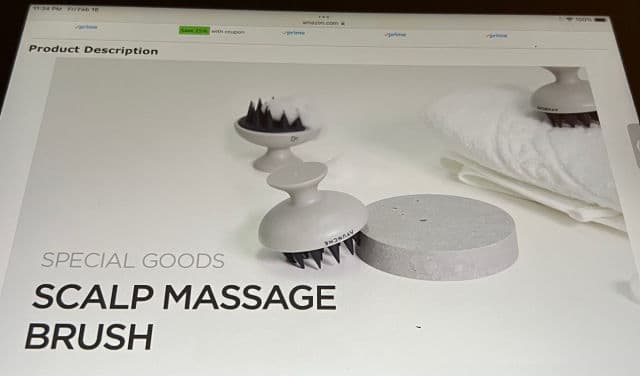 AYUNCHE Scalp Massage Brush review photo by Spicesofbeauty