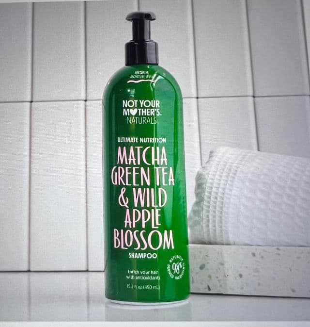 Not Your Mother's Naturals Matcha Green Tea & Wild Apple Blossom Ultimate Nutrition Shampoo review photo by Spicesofbeauty