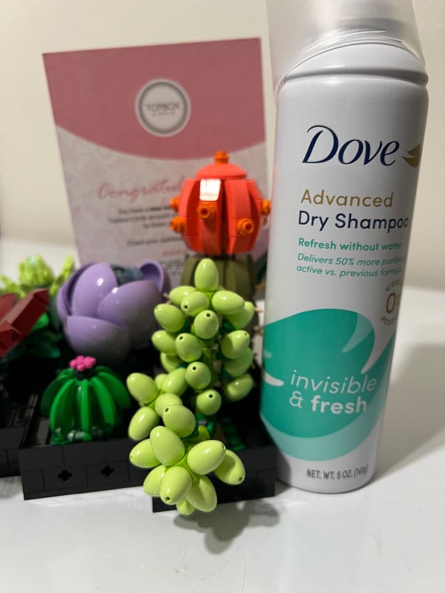 Dove Fresh Coconut Dry Shampoo review photo by Spicesofbeauty