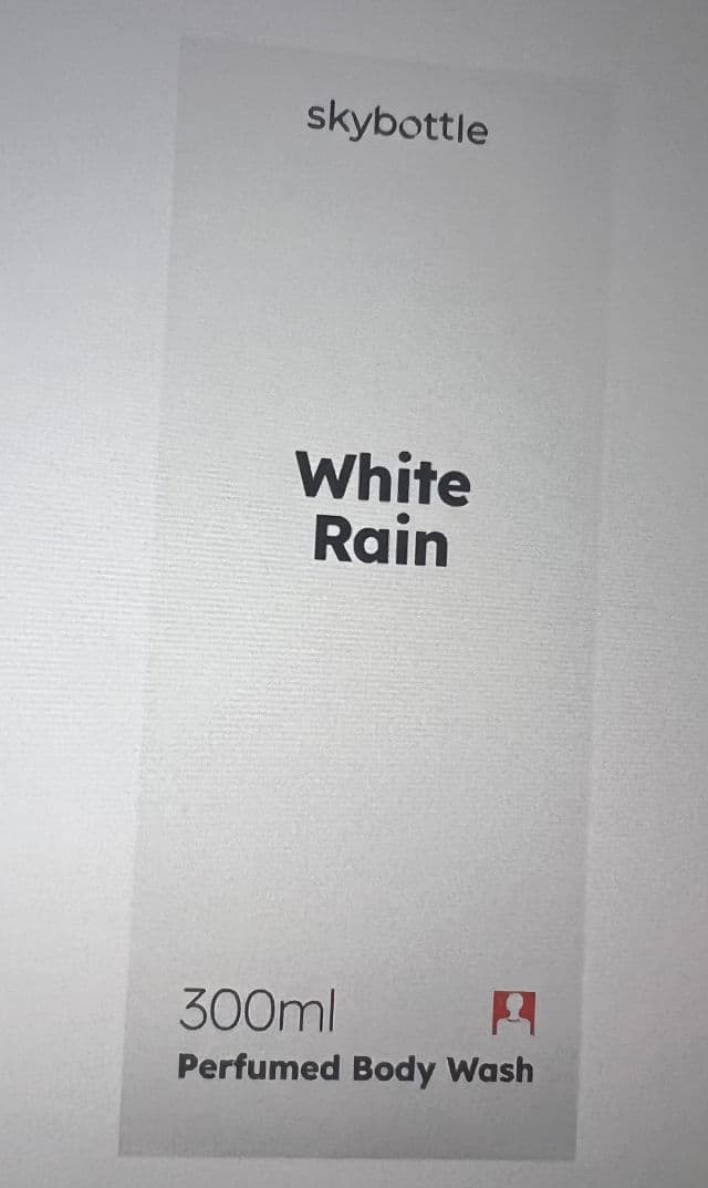 Skybottle White Rain Perfumed Body Wash review photo by Spicesofbeauty