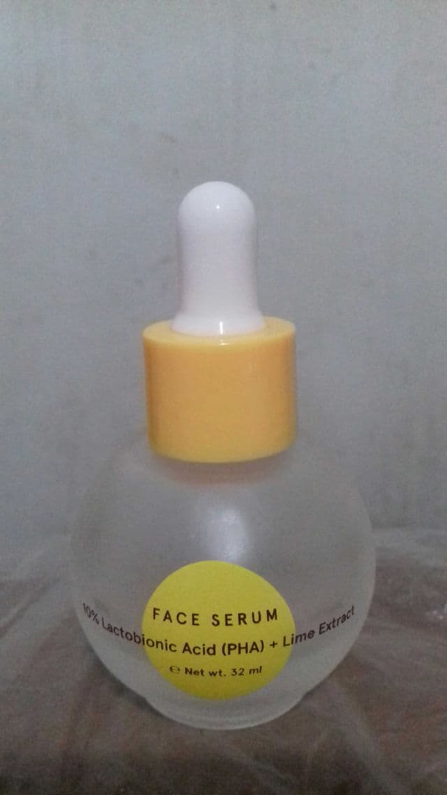 Dear Me Beauty 10% Lactobionic Acid (PHA) + Lime Extract Face Serum review photo by asyanura