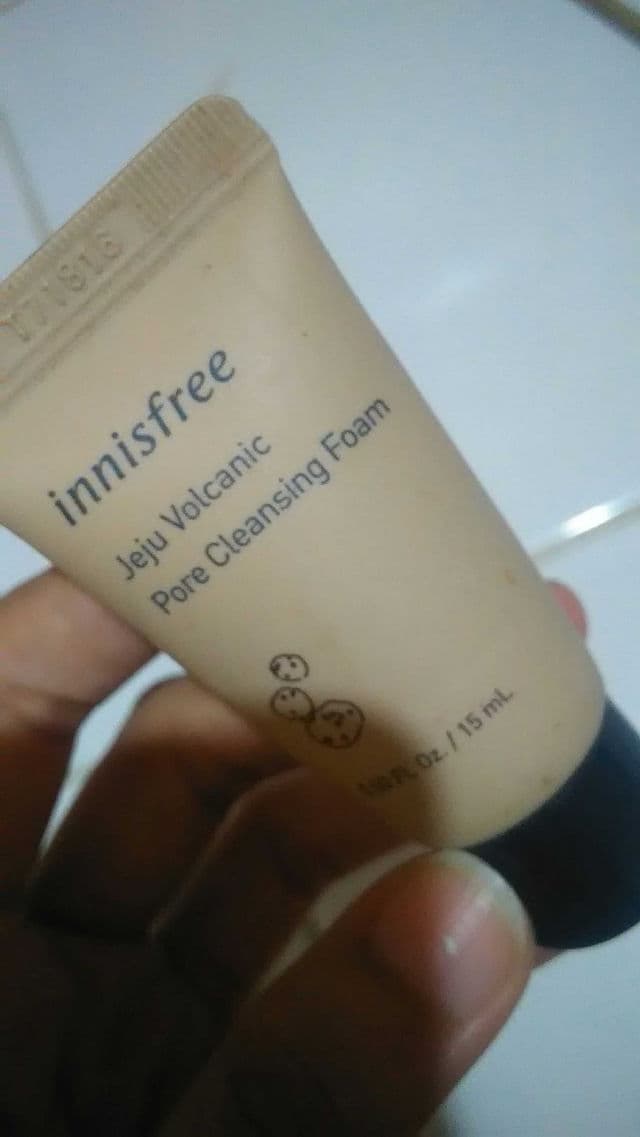 INNISFREE Jeju Volcanic Pore Scrub Foam review photo by unafsiyah
