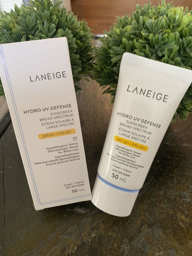 Laneige Hydro UV Defense Sunscreen Broad Spectrum SPF50+ review photo by prats401