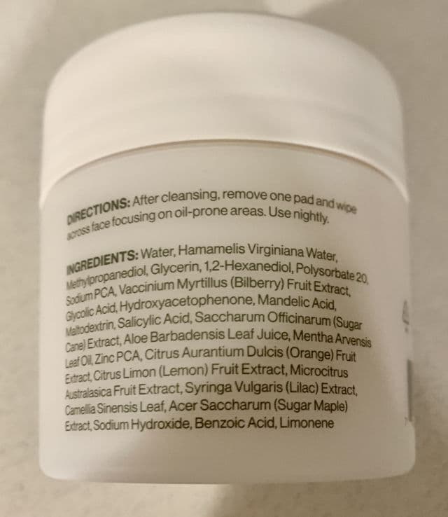 Koa Balancing Toner Pads review photo by Wandererprats