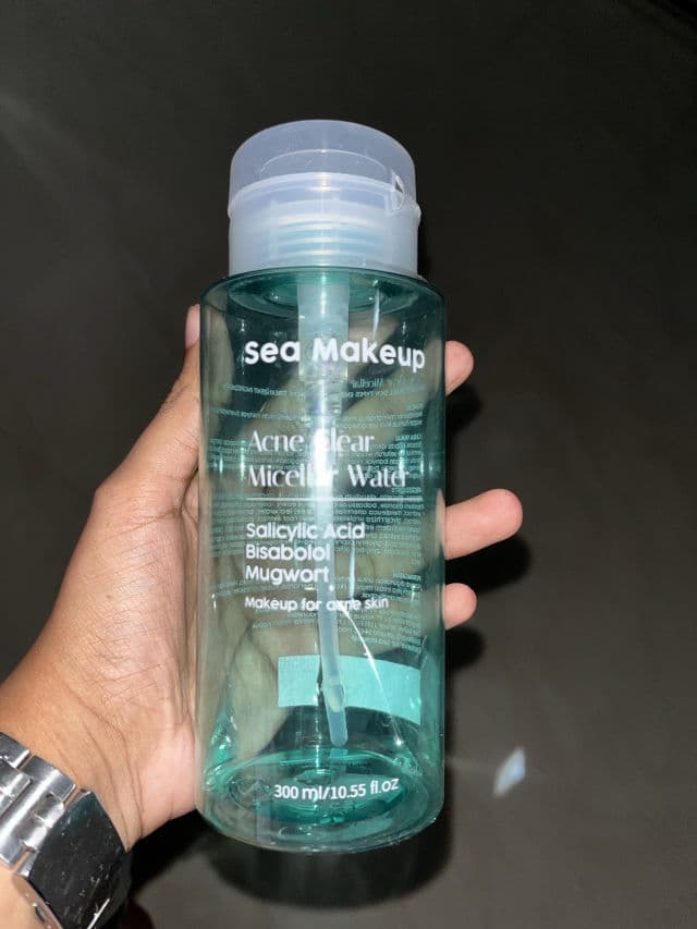 Sea Makeup Acne Clear Micellar Water review photo by inazaltway