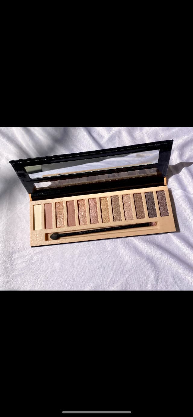 L.A. Girl Cosmetics Beauty Brick Eyeshadow Collection - Nudes review photo by Haloandglitter