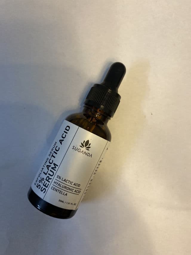 Suganda 10% Lactic Acid AHA Exfoliating Serum review photo by Haloandglitter