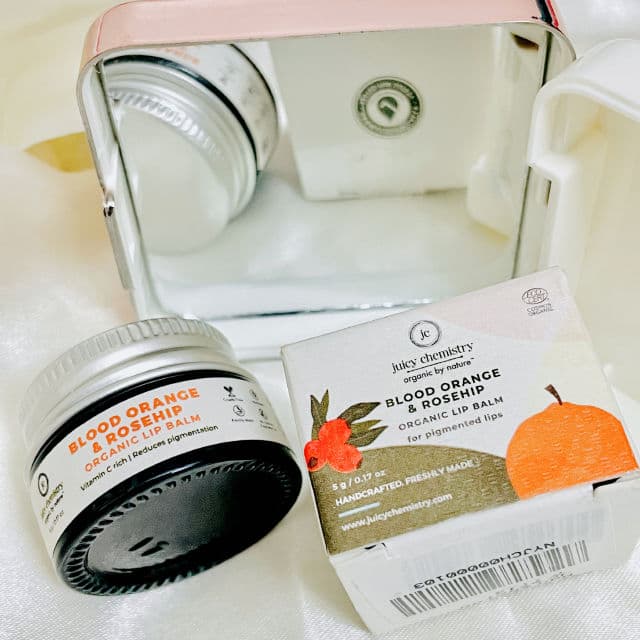 Juicy Chemistry Blood Orange & Rosehip Lip Balm review photo by maria1089