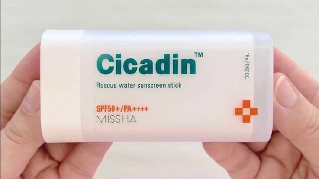 MISSHA Cicadin Rescue Mild Sun Stick SPF50+ PA++++ review photo by maryanti