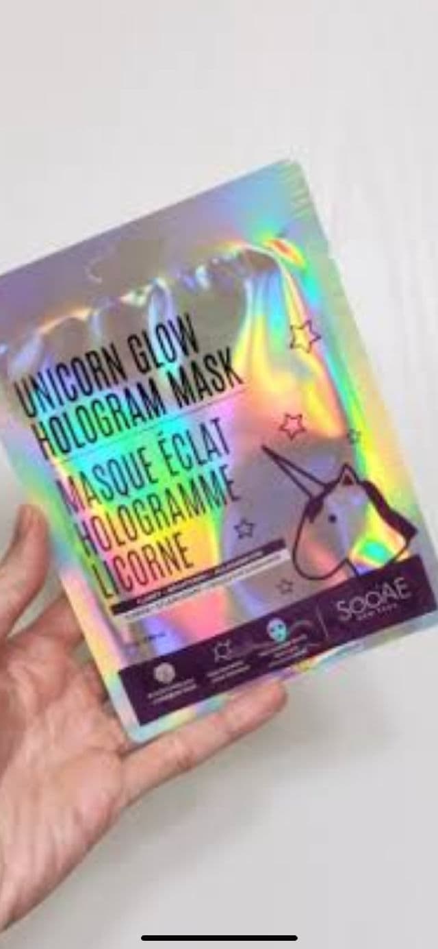 Soo'Ae Unicorn Glow Hologram Mask review photo by maryanti
