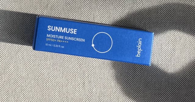 Beplain Sunmuse Moisture Sunscreen SPF50+ PA++++ review photo by Biucikacska