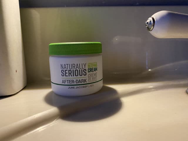 Naturally Serious After-Dark Natural Peptide Sleeping Cream review photo by IowaBeautyLover