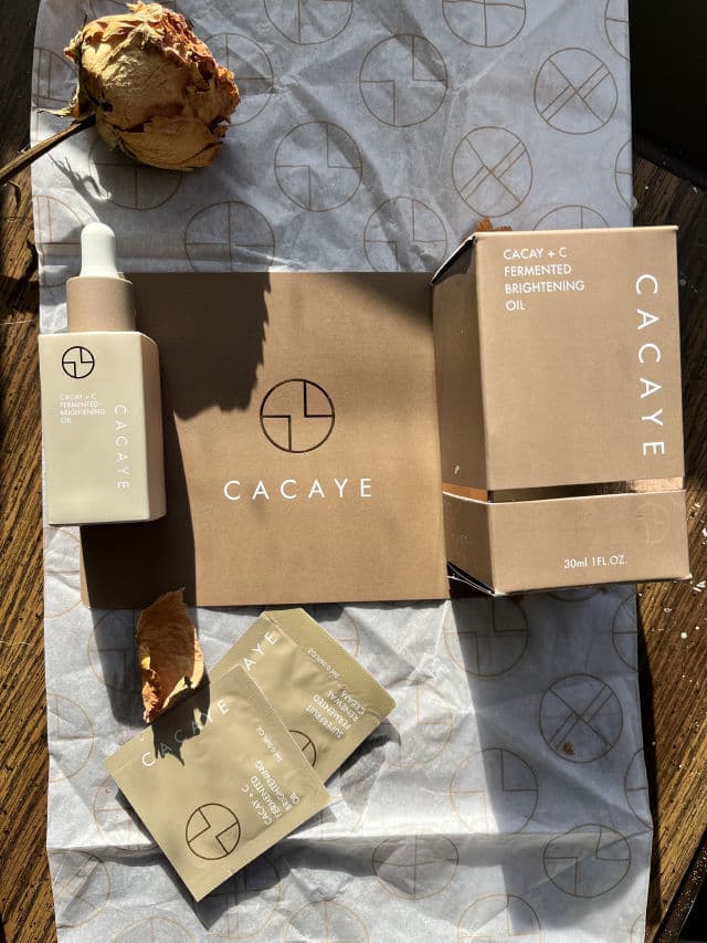 Cacaye CaCay + C Fermented Brightening Oil review photo by IowaBeautyLover