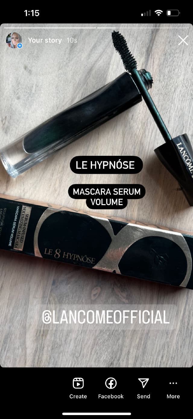Lancome Hypnôse Drama Lengthening Mascara review photo by IowaBeautyLover