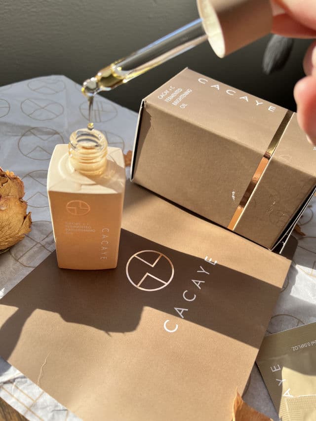 Cacaye CaCay + C Fermented Brightening Oil review photo by IowaBeautyLover