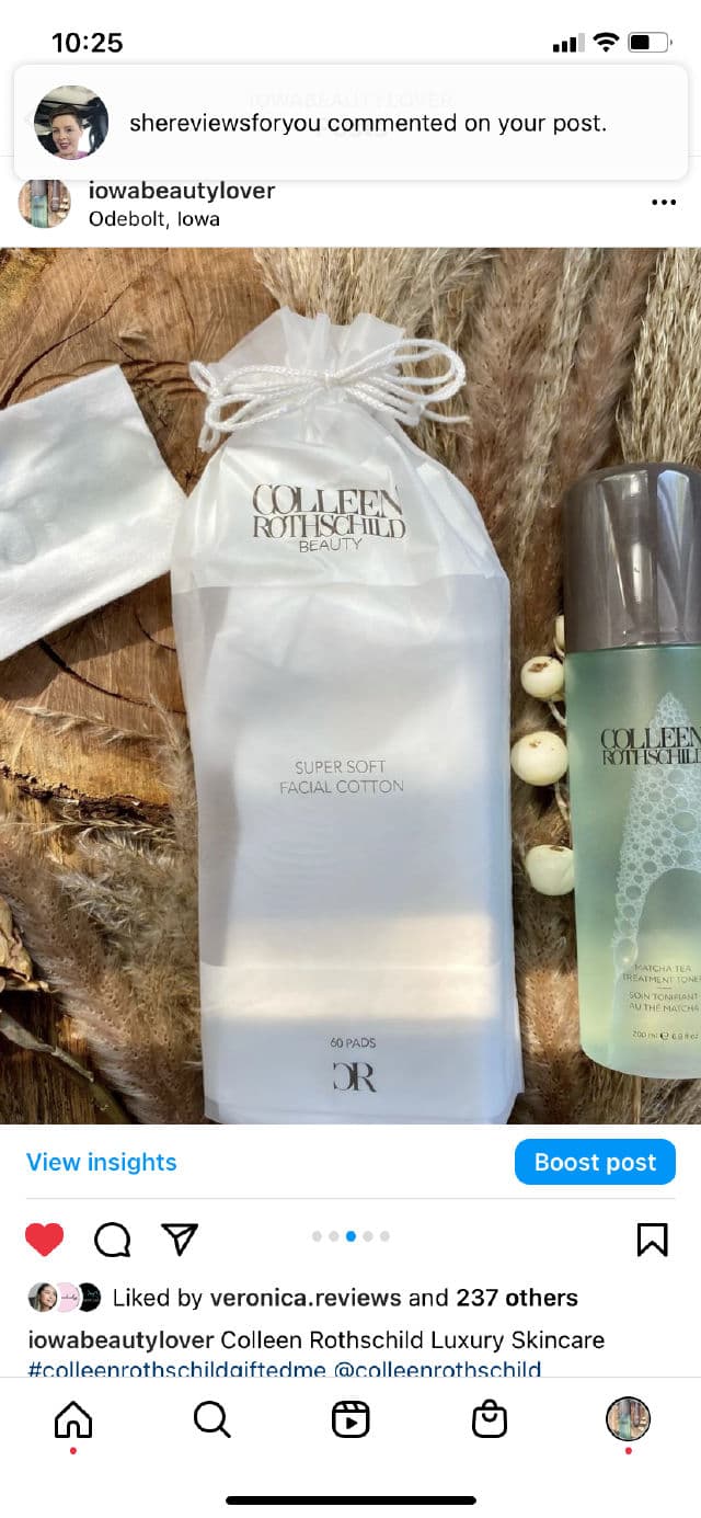 Colleen Rothschild Matcha Tea Treatment Toner review photo by IowaBeautyLover