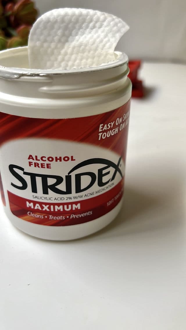 Stridex Single-Step Acne Control, Maximum, Alcohol Free review photo by thingsshelove2021