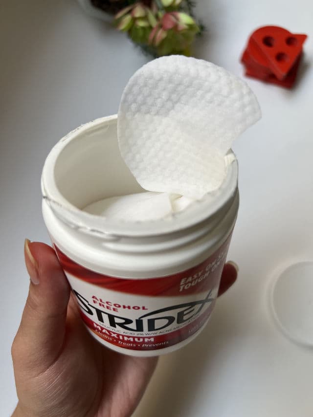 Stridex Single-Step Acne Control, Maximum, Alcohol Free review photo by thingsshelove2021