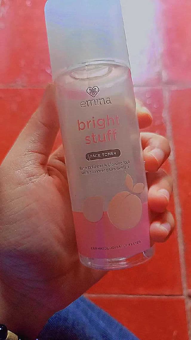Emina The Bright Stuff Face Toner  review photo by tijee